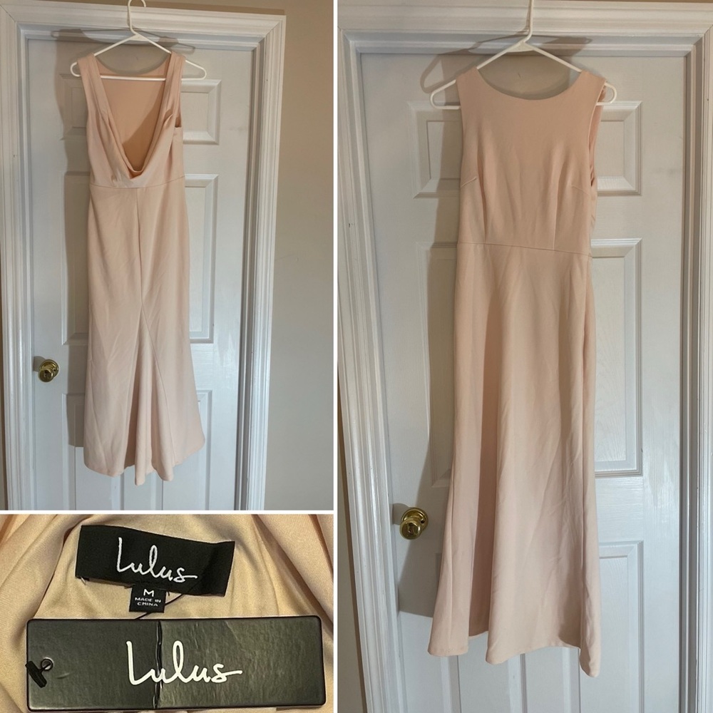 Lulus Blush Pink Sleeveless Maxi Dress